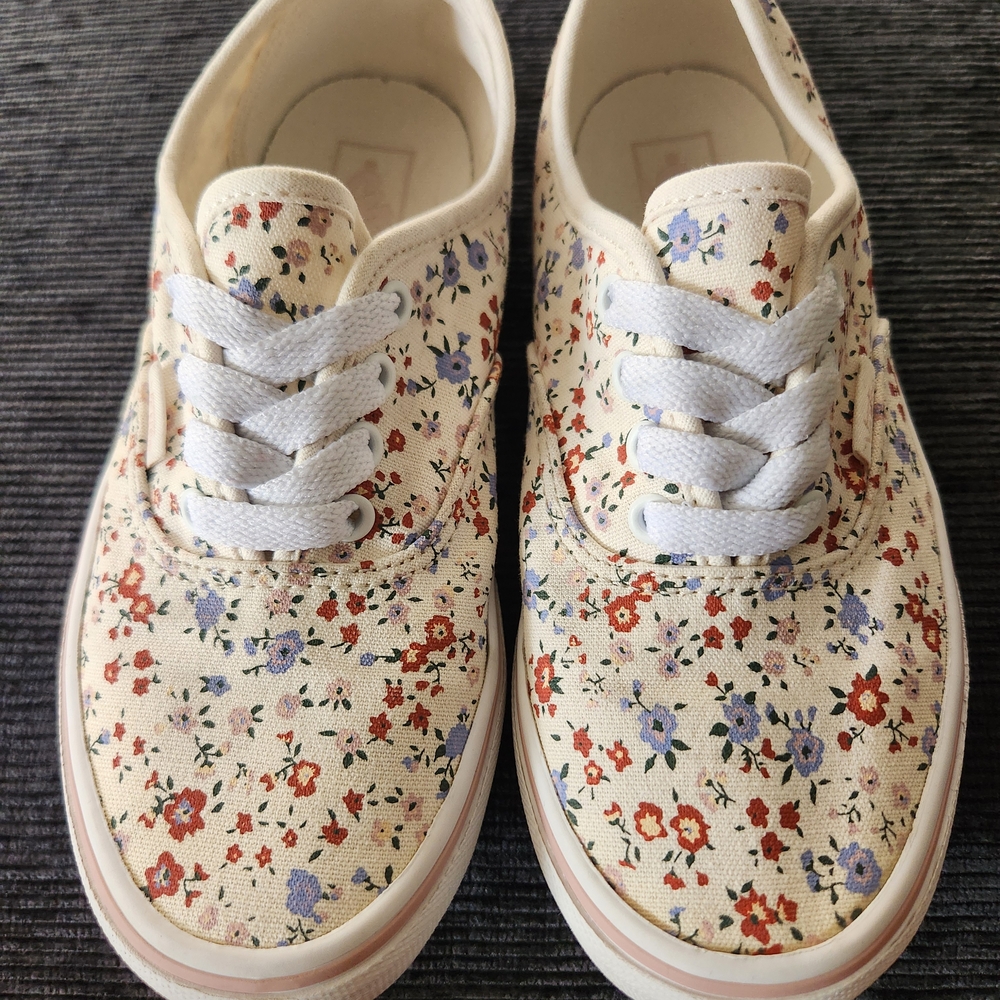Floral Canvas Sneakers